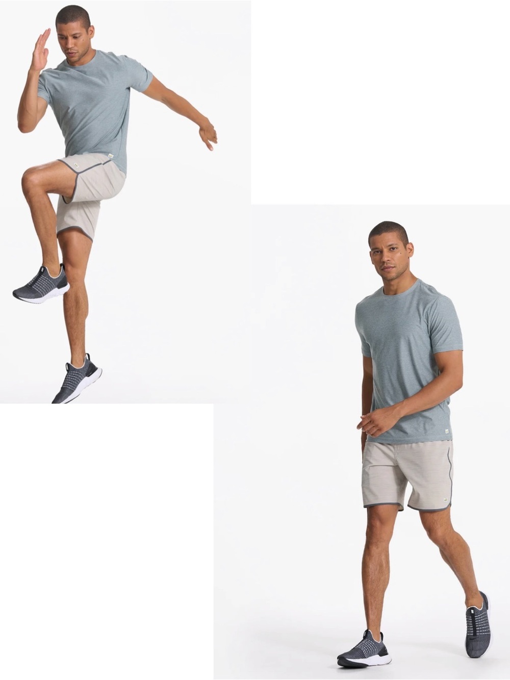 NWT | Vuori Men’s Strato Tech Tee | XL | Stormy Heather - Picture 5 of 7